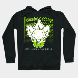 Peaceful cabbage vegetarian Hoodie